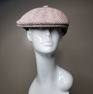 Men's KANGOL Heritage tweed vintage wool cap XL